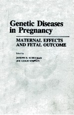 GENETIC DISEASES IN PREGNANCY:MATERNAL EFFECTS AND FETAL OUTCOME