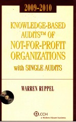 2009-2010 KNOWLEDGE-BASED AUDITSTM OF NOT-FOR-PROFIT ORGANIZATIONS WITH SINGLE AUDITS