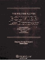 THE WOLTERS KLUWER BOUVIER LAW DICTIONARY  DESK EDITION  VOLUME II