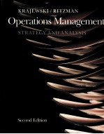 OPERATIONS MANAGEMENT  STRATEGY AND ANALYSIS  SECOND EDITION