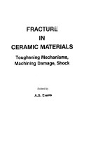 Fracture in ceramic materials：toughening mechanisms，machining damage，shock