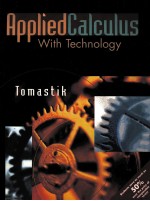 APPLIED CALCULUS WITH TECHNOLOGY