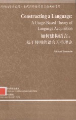 基于使用的语言习得理论