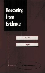 REASONING FROM EVIDENCE INDUCTIVE LOGIC