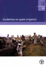 GUIDELINES ON SPATE IRRIGATION