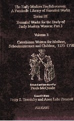 THE EARLY MODERN ENGLISHWOMAN：A FACSIMILE LIBRARY OF ESSENTIAL WORKS  SERIES III  VOLUME 2  CATECHIS