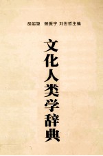 文化人类学辞典  上