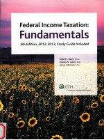 FEDERAL INCOME TAXATION：FUNDAMENTALS  5TH EDITON  2012-2013