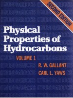 PHYSICAL PROPERTIES OF HYDROCARBONS VOLUME 1