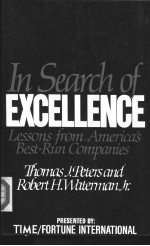 In search of excellence