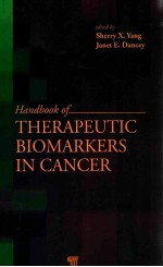 Handbook of Therapeutic Biomarkers in Cancer