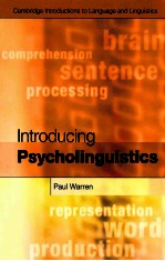 Introducing Psycholinguistics