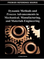 DYNAMIC METHODS AND PROCESS ADVANCEMENTS IN MECHANICAL，MANUFACTURING，AND MATERIALS ENGINEERING