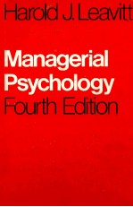 MANAGERIAL PSYCHOLOGY FOURTH EDITION