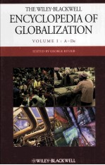 the wiley-blackwell encyclopedia of globalization  volume 1 a-de