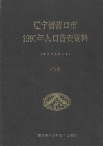 辽宁省营口市1990年人口普查资料  电子计算机汇总  下