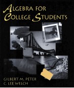 ALGEBRA FOR COLLEGE STUDENTS