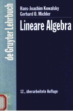 LINEARE ALGEBRA  12.，UBERARBEITETE AUFLAGE