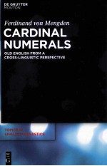 CARDINAL NUMERALS  OLD ENGLISH FROM A CROSS-LINGUISTIC PERSPECTIVE