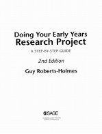 DOING YOUR EARLY YEARS RESEARCH PROJECT  A STEP-BY-STEP GUIDE  2ND EDITION