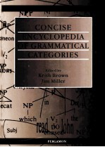 CONCISE ENCYCLOPEDIA OFGRAMMATICAL CATEGORIES