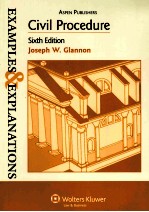 CIVIL PROCEDURE  EXAMPLES & EXPLANATIONS  SIXTH EDITION