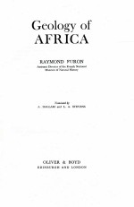 GEOLOGY OF AFRICA