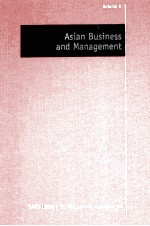 ASIAN BUSINESS AND MANAGEMENT  VOLUME VIII