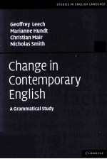 CHANGE IN CONTEMPORARY ENGLISH  A GRAMMATICAL STUDY