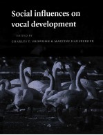 Social Influences on Vocal Development