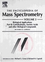 THE ENCYCLOPEDIA OF MASS SPECTROMETRY  VOLUME 3