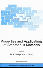 PROPERTIES AND APPLICATIONS OF AMORPHOUS MATERIALS