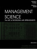 MANAGEMENT SCIENCE  THE ART OF MODELING WITH SPREADSHEETS  THIRD EDITION