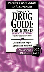 DAVID'S DRUG GUIDE FOR NURSES EVENTH EDITION WITH DRUG UPDATE 2001