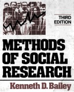 METHODS OF SOCIAL RESEARCH THIRD EDITION