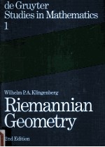 RIEMANNIAN GEOMETRY  SECOND REVISED EDITION