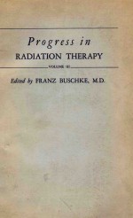 progress in radiation therapy volume iii