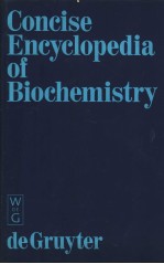 Concise Encyclopedia of Biochemistry