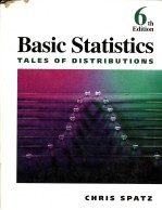 Basic statistics：tales of distributions  （6th Edition）