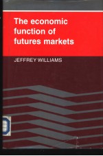 The economic function of futures markets