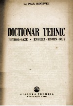 DICTIONAR TEHNIC