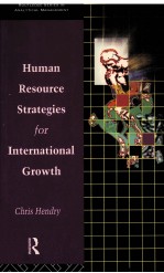 Human resource strategies for international growth