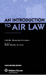 AN INTRODUCTION TO AIR LAW  NINTH REVISED EDITION