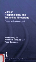 CARBON RESPONSIBILITY AND EMBODIED EMISSIONS  THEORY AND MEASUREMENT