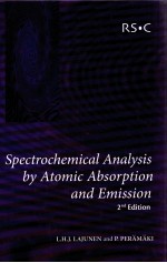 SPECTROCHEMICAL ANALYSIS BY ATOMIC ABSORPTION AND EMISSION