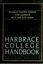 HARBRACE COLLEGE HANDBOOK TWELFTH EDITION