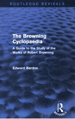 the browning cyclopaediaa guide to the study of the works of robert browning