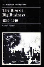 THE RISE OF BIG BUSINESS 1860-1910