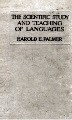 THE SCIENTIFIC STUDY & TEACHING OF LANGUAGES