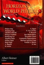 HORIZONS IN WORLD PHYSICS VOLUME 275